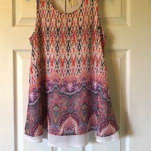 Japna breezy tank top